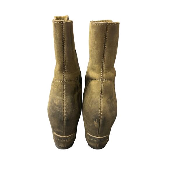 Sorel Women's Size 8 Joan of Arctic Wedge II Quarry Green Grey Black Booties - Picture 6 of 7